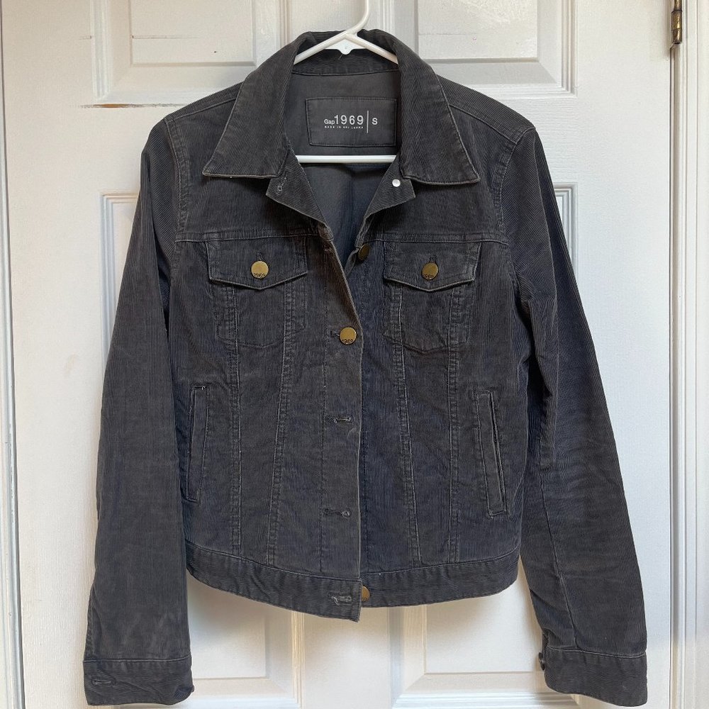 Gap 1969 Collection Grey Corduroy Jacket